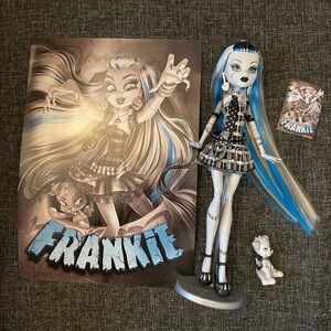 Monster High: Reel Drama Frankie Stein COMPLETE OOB